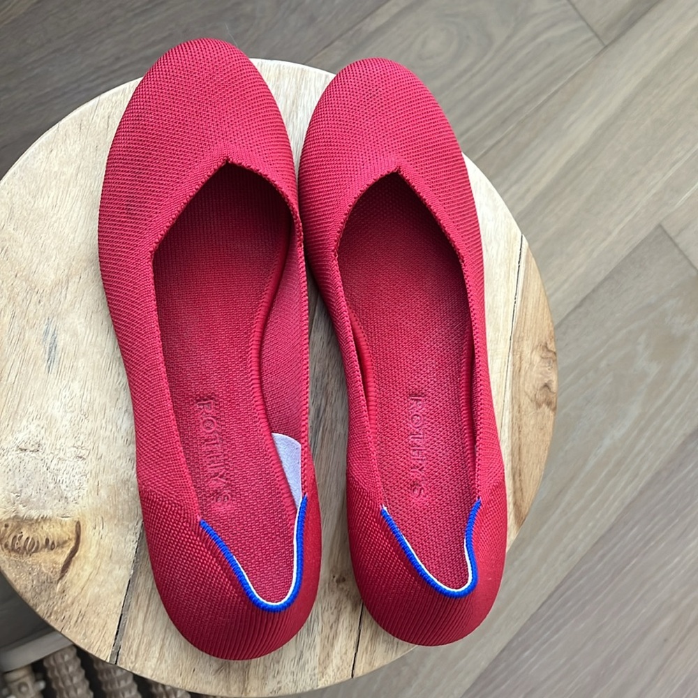 Rothy's Red Flat - Picture 6 of 14